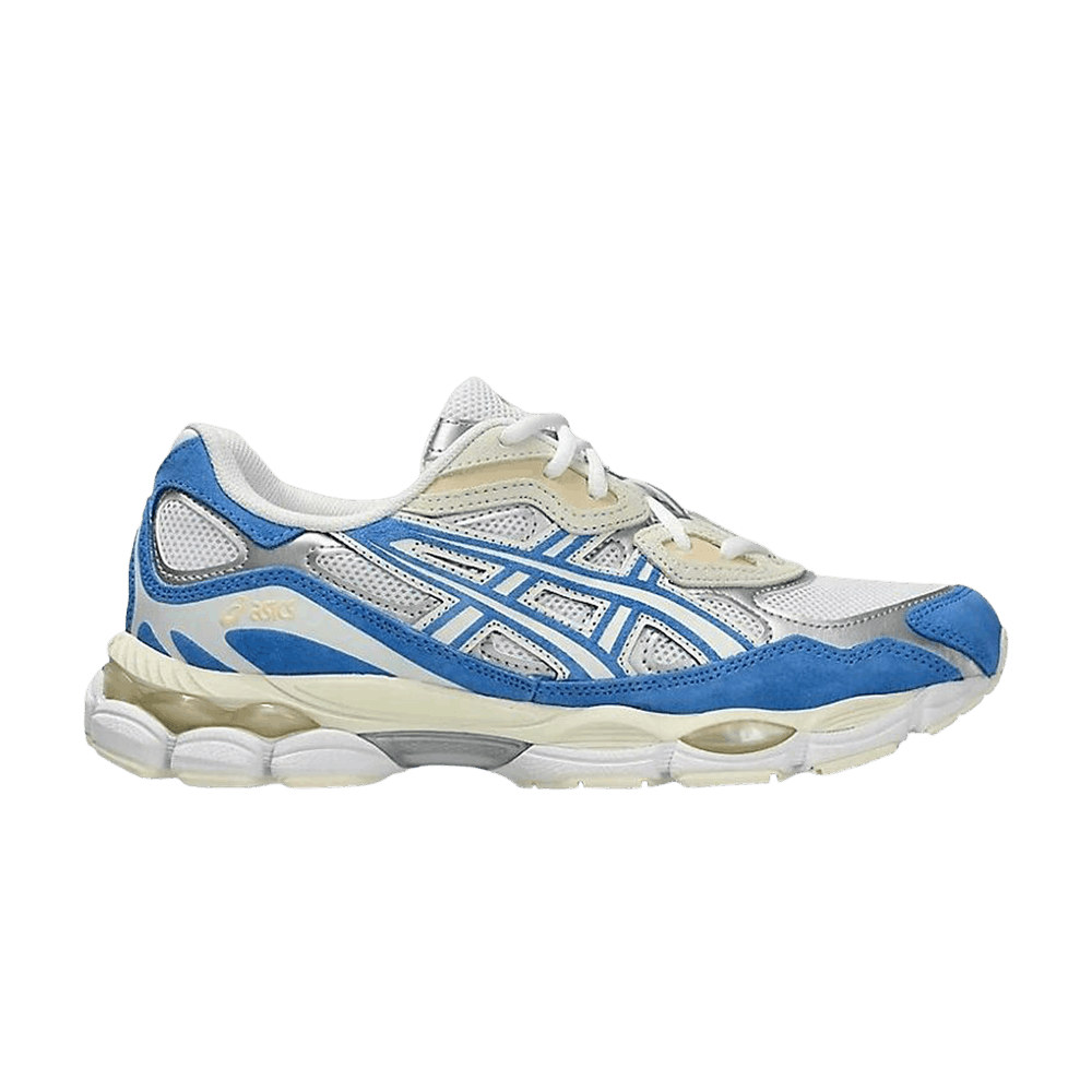 ASICS Gel-NYC Blanc Bleu Côte