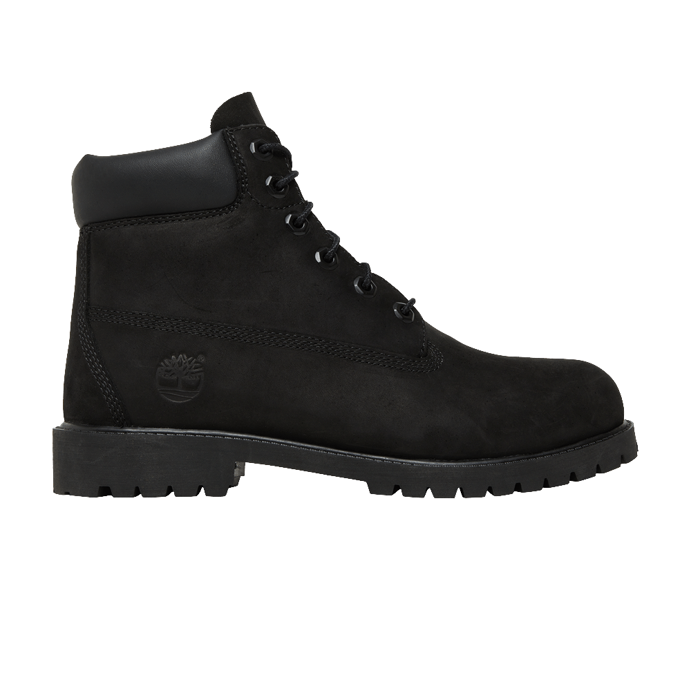 Timberland 6" Premium Boot Noir Nubuck (GS)