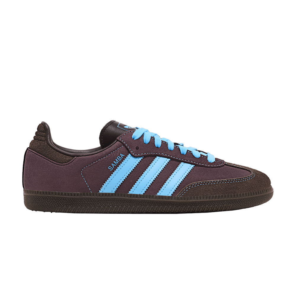 adidas Samba OG Shadow Brown Sky Rush (Femme)