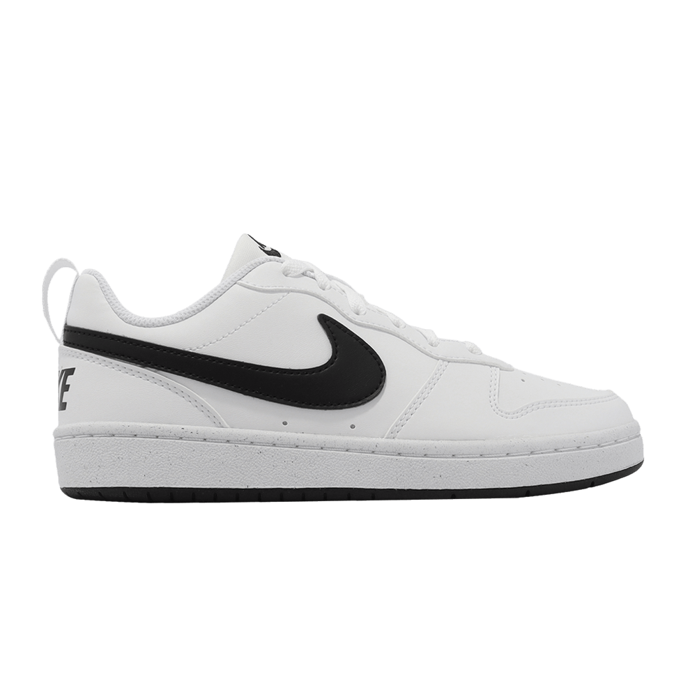 Nike Court Borough Low Recraft Blanc Noir (GS)