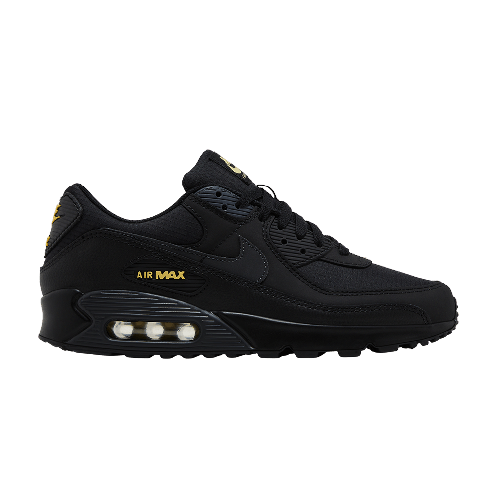 Nike Air Max 90 Noir Or Buff