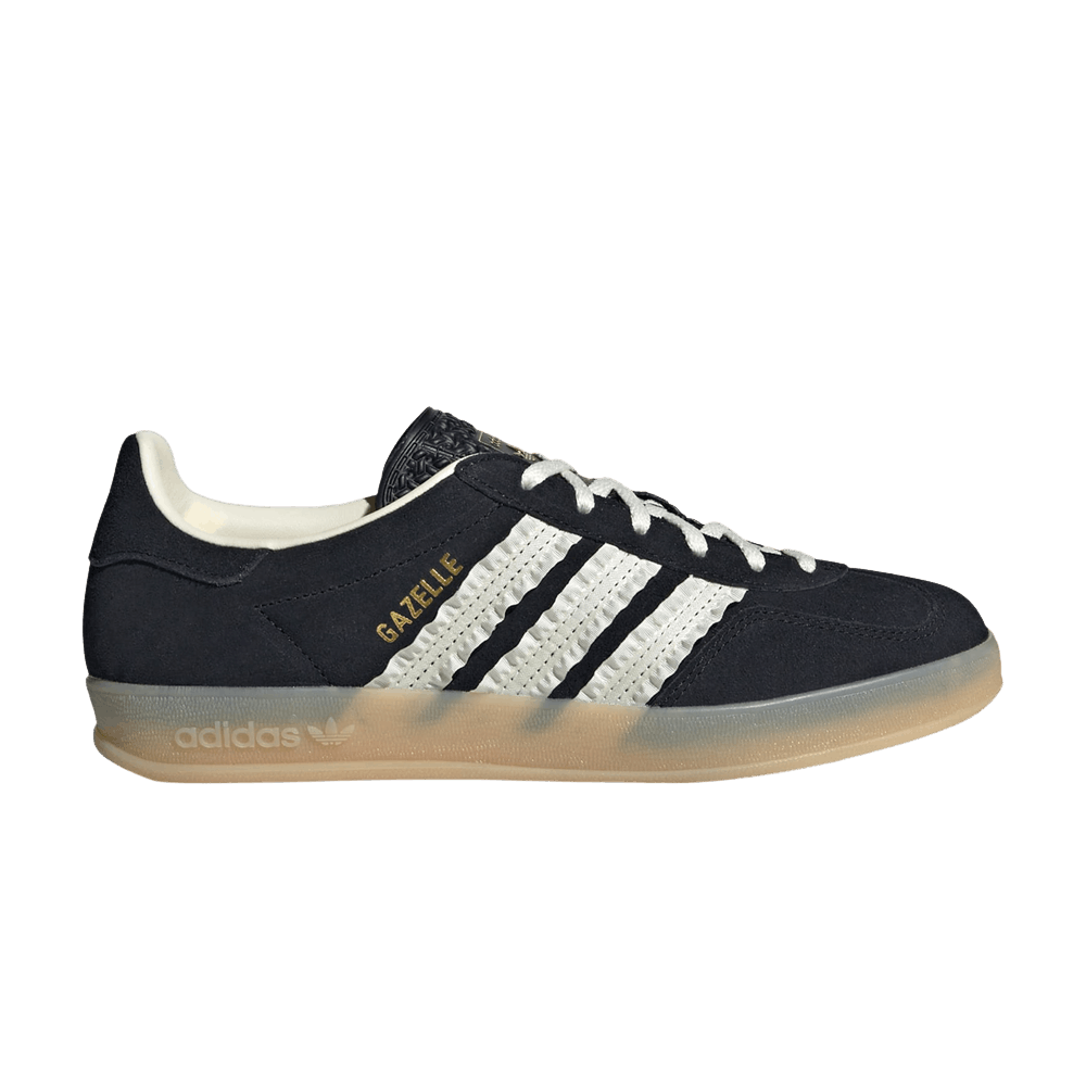 adidas Gazelle Indoor Core Black Cream White Gum (Femme)