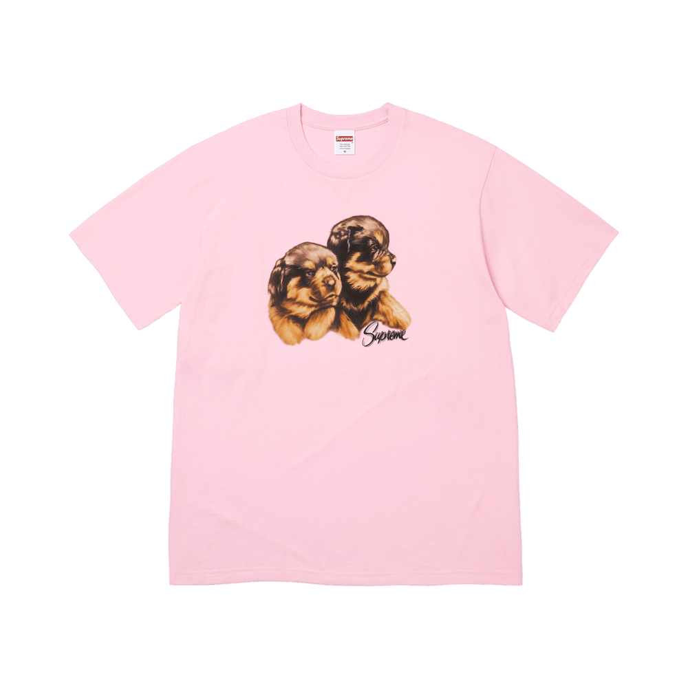 T-shirt Supreme Puppies 'Rose clair'