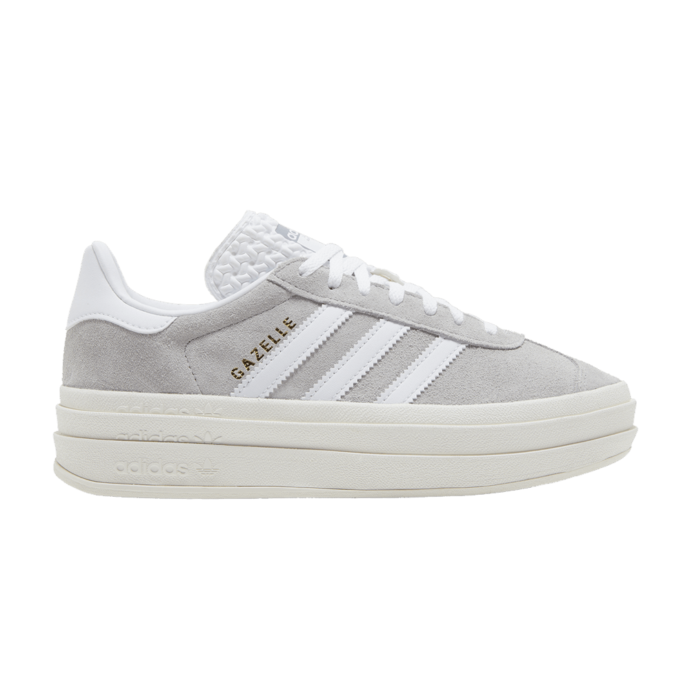 adidas Gazelle Bold Gris Blanc (Femme)