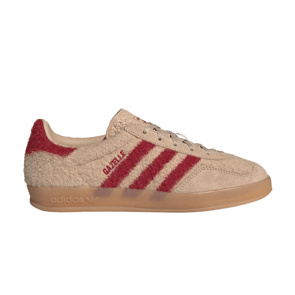 adidas Gazelle Indoor Magic Beige Victory Red (Femme)