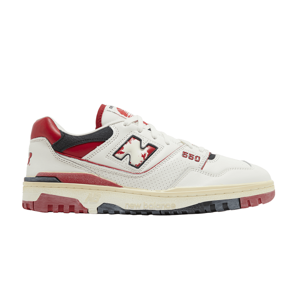 New Balance 550 Vintage Pack Rouge Équipe