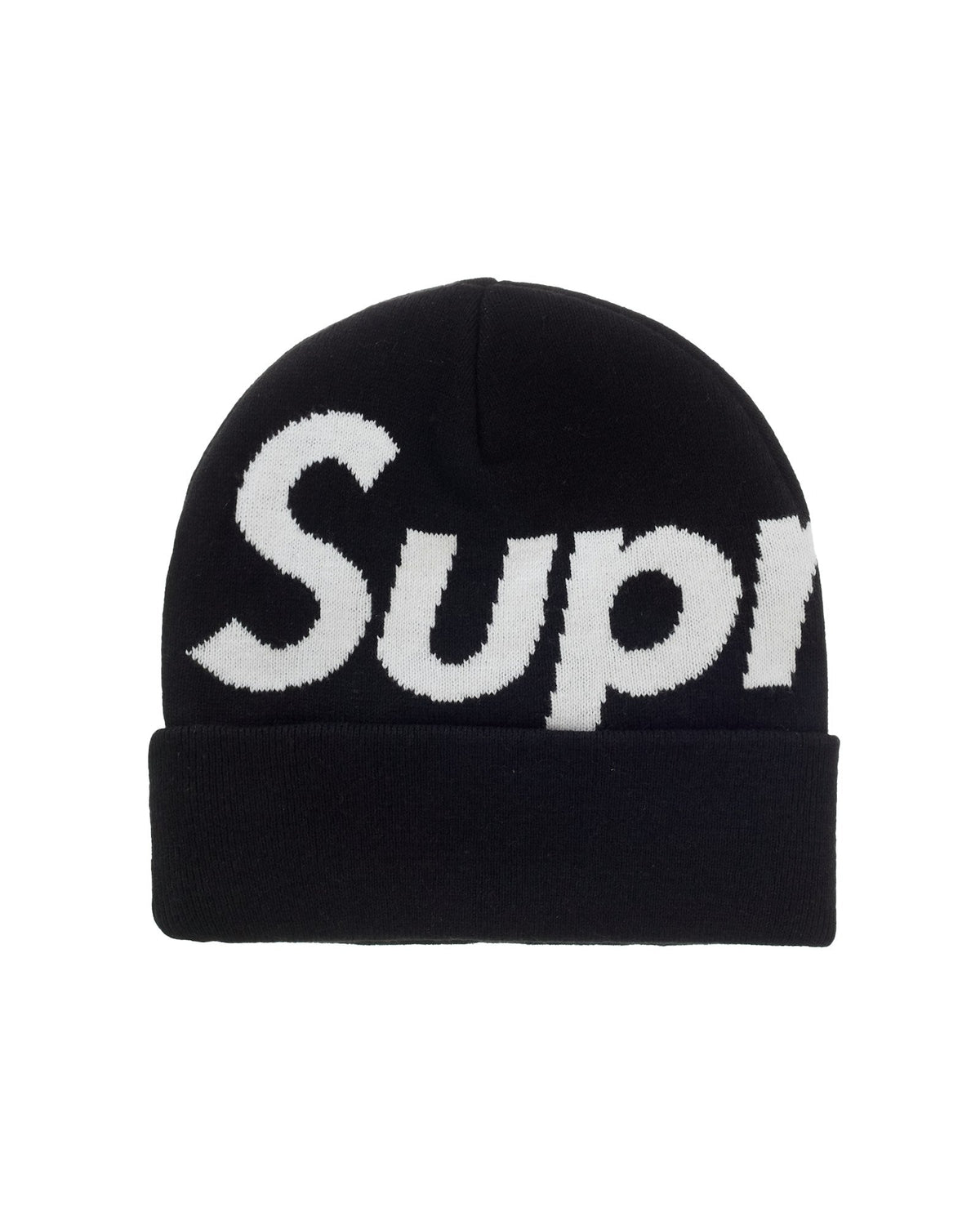 Supreme Big Logo Beanie (AH25) Noir