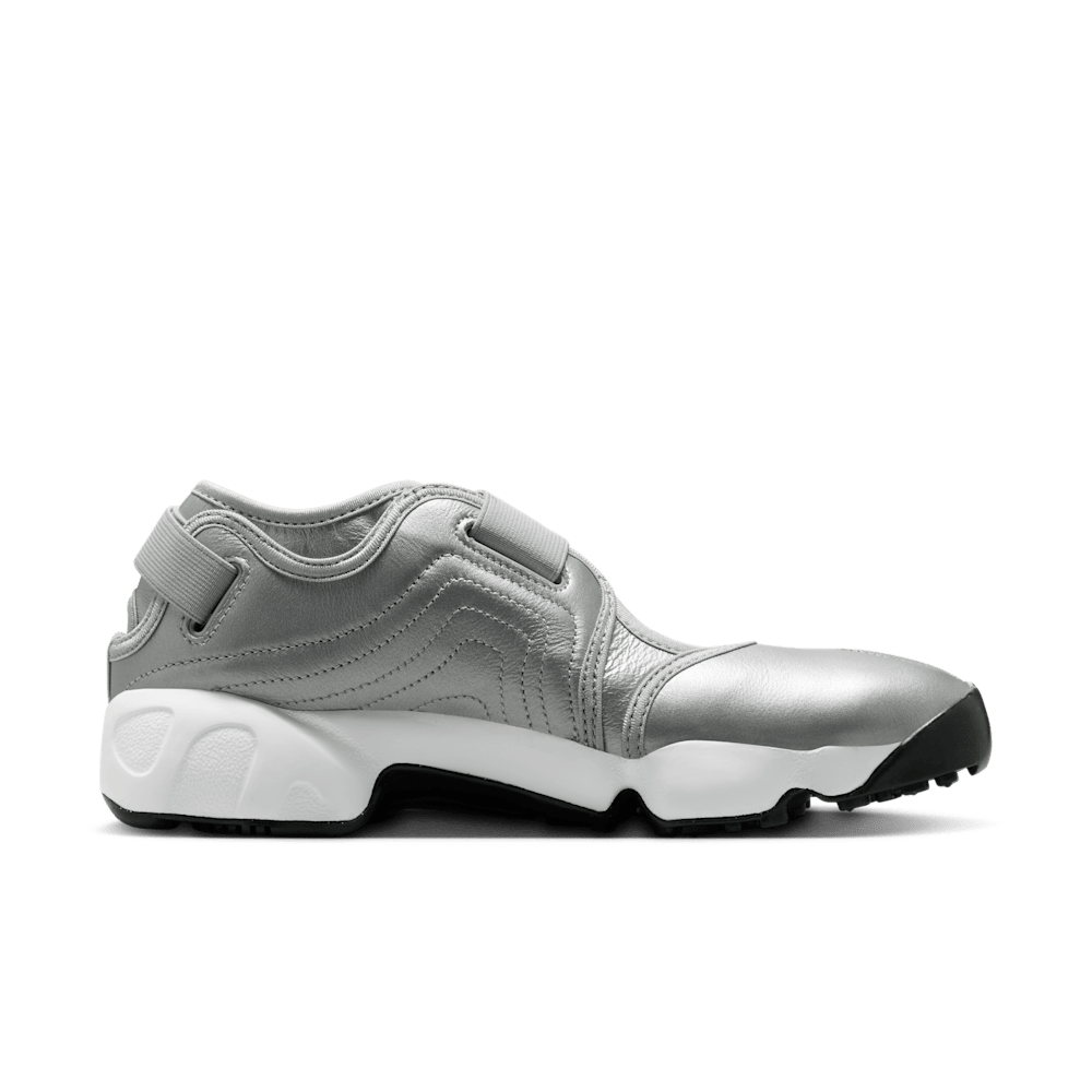 Nike Air Rift Leather Metallic Silver Sail (Femme)