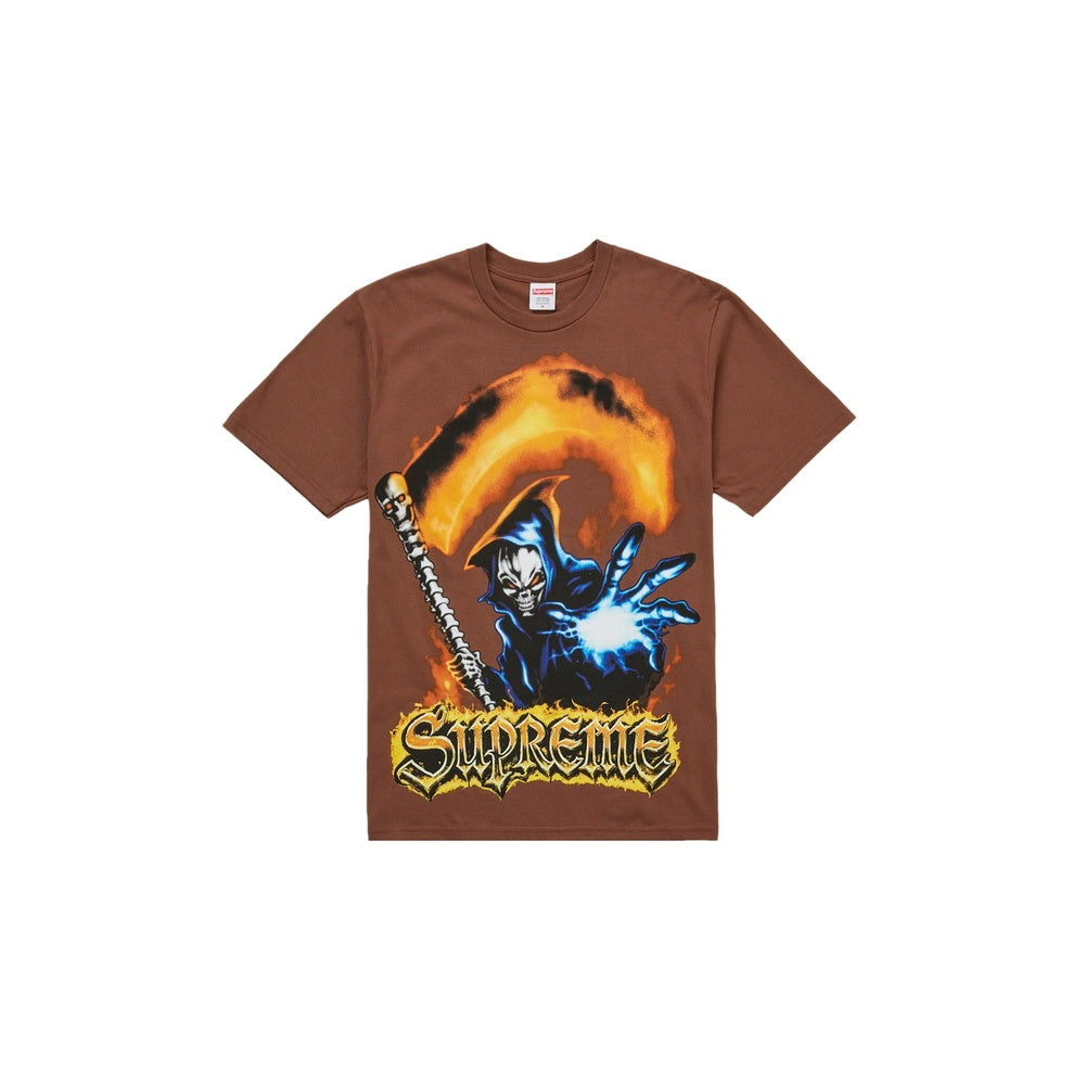 Supreme Grim Reaper Tee Marron