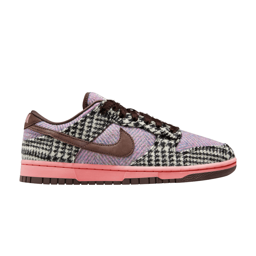 Nike Dunk Low Harris Tweed Violet Rose (Femme)