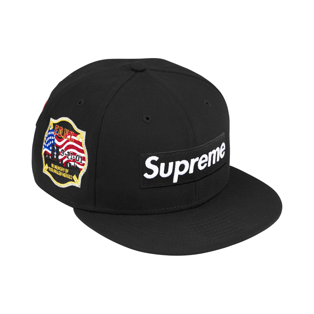 Supreme x Fdny Box Logo New Era 'Noir'