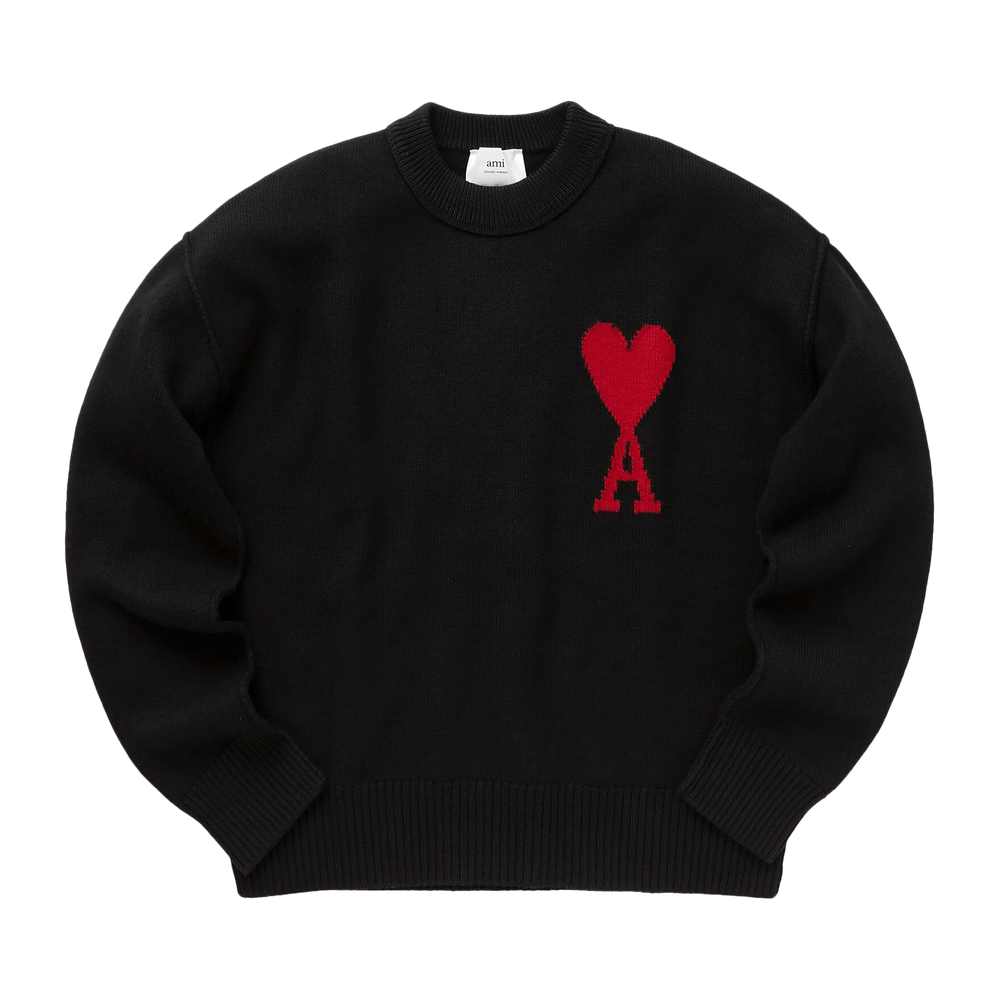 Pull Ami 'Noir/Rouge'