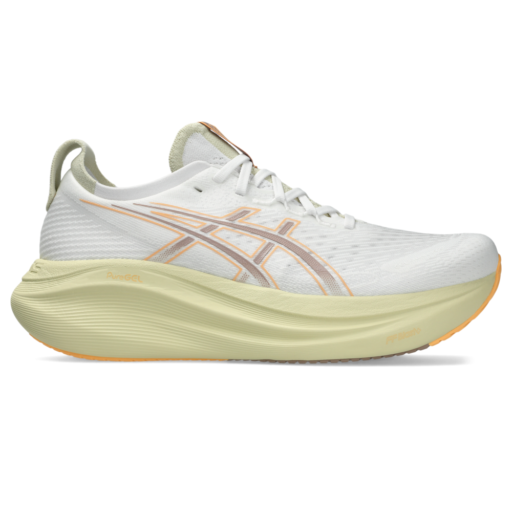 ASICS Gel-Nimbus 27 Blanc Fauve