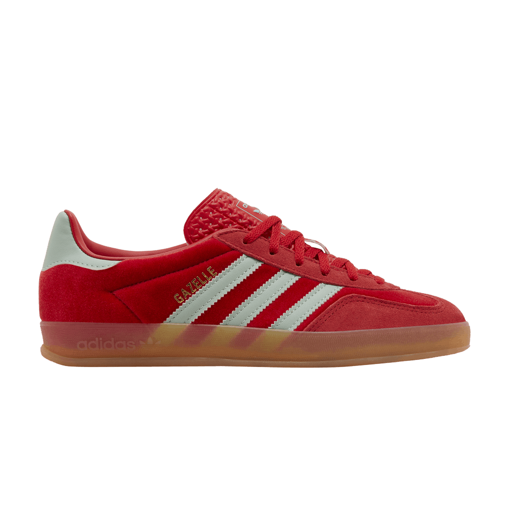adidas Gazelle Indoor Better Scarlet Hazy Green (Femme)