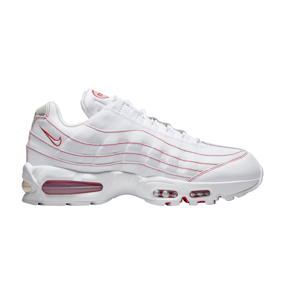Nike Air Max 95 OG Big Bubble Blanc Rouge Université