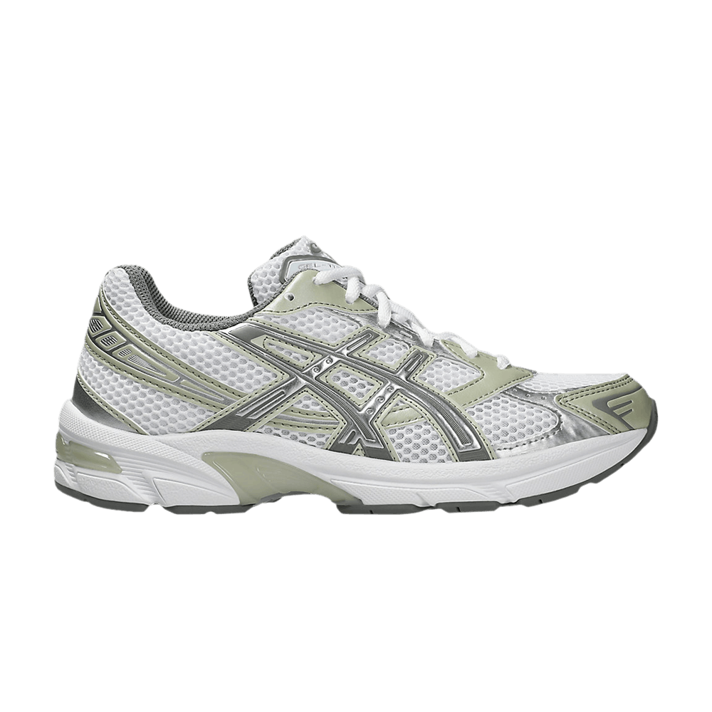 ASICS Gel-1130 Blanc Feuille Séchée Verte (Femme)