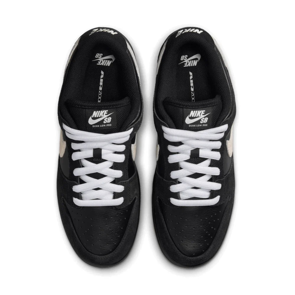 Nike Sb Dunk Low Pro Noir Blanc Gomme