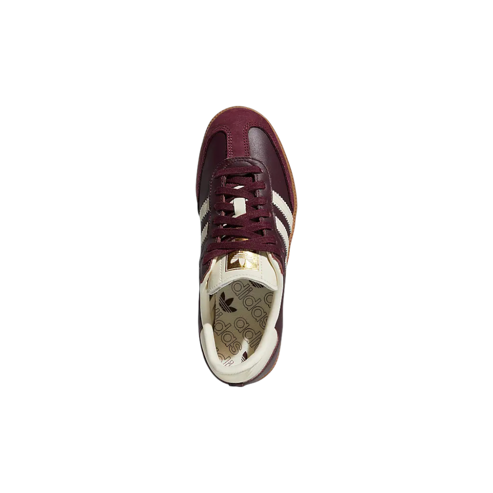 Adidas Samba OG Maroon Gold Metallic