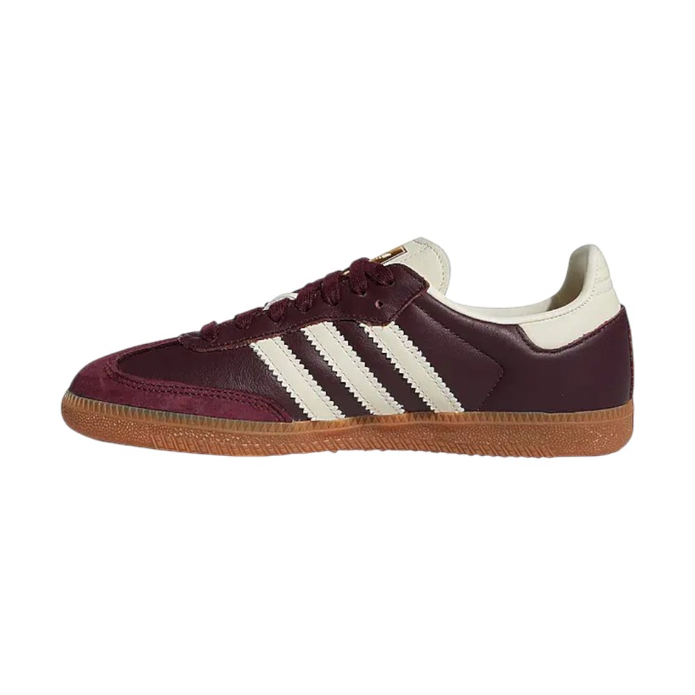 Adidas Samba OG Maroon Gold Metallic