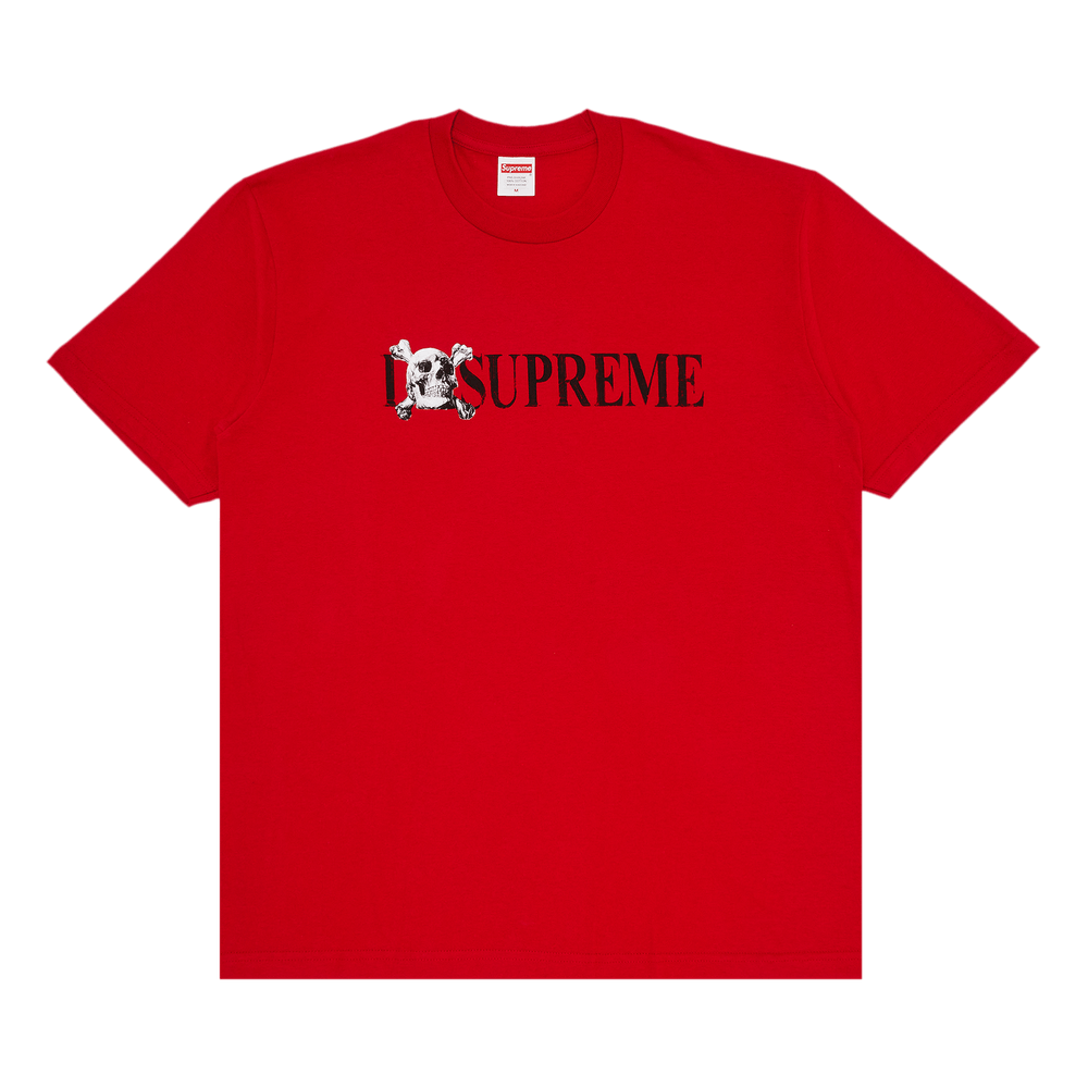 T-shirt Supreme Skull 'Rouge'