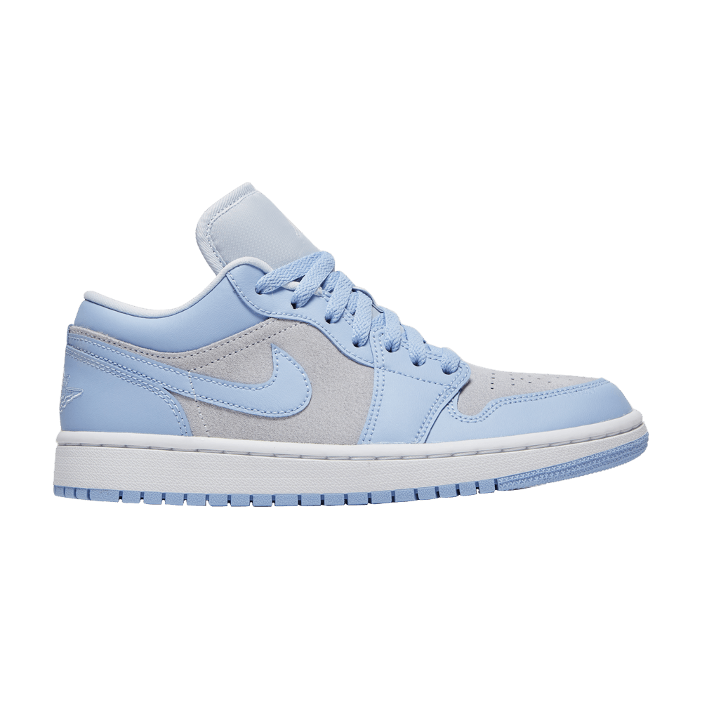 Jordan 1 Low Football Grey Aluminum (Femme)