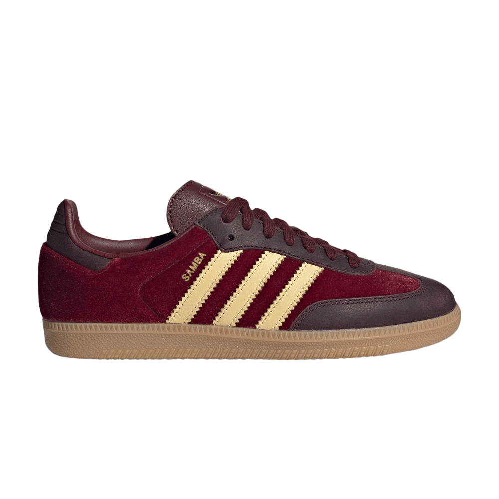 adidas Samba OG Shadow Red Velvet (Femmes)