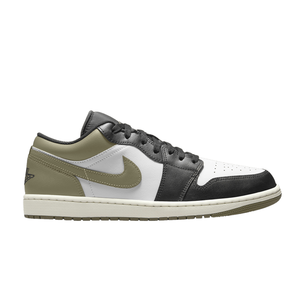 Jordan 1 Low Black Toe Olive Moyenne
