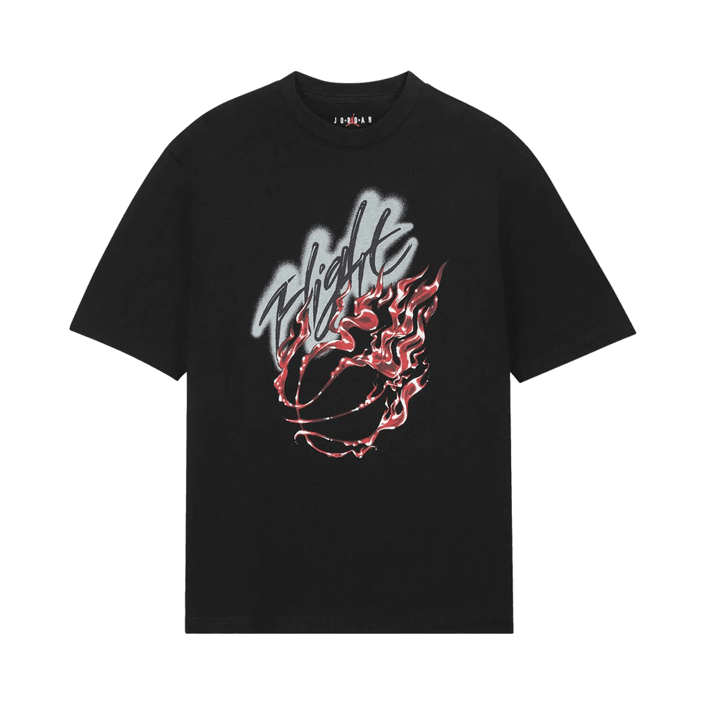 Travis Scott x Jordan Flight Graphic T-Shirt Noir