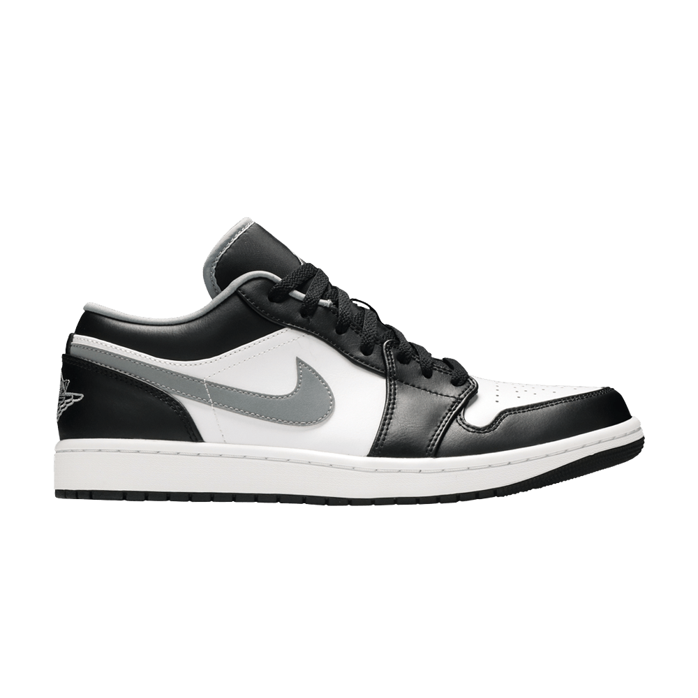 Jordan 1 Low Noir Blanc Gris
