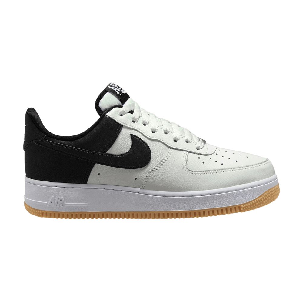 Nike Air Force 1 Low '07 LV8 Blanc Noir Argent Métallique