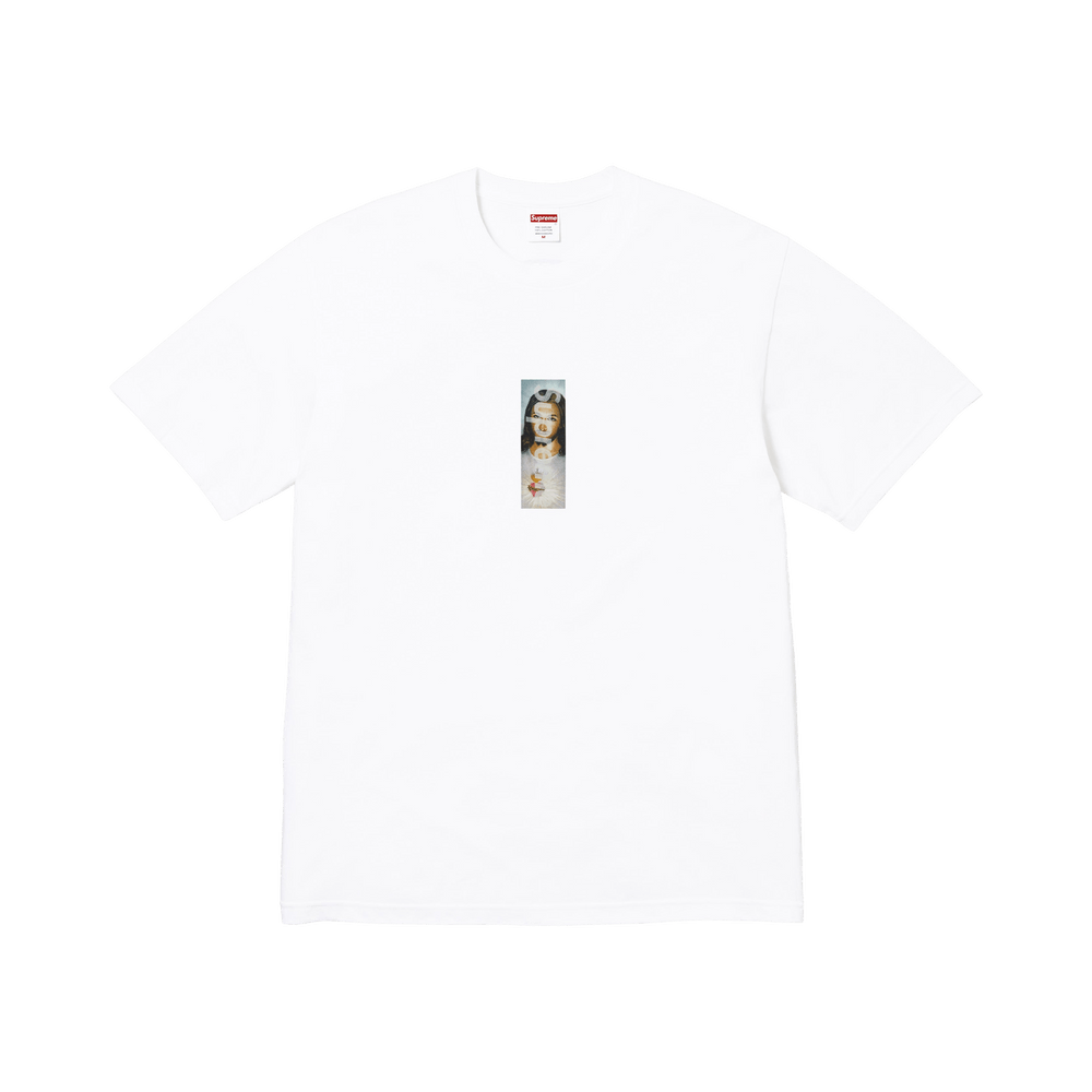 Supreme Prayer Card Box Logo Tee « White »