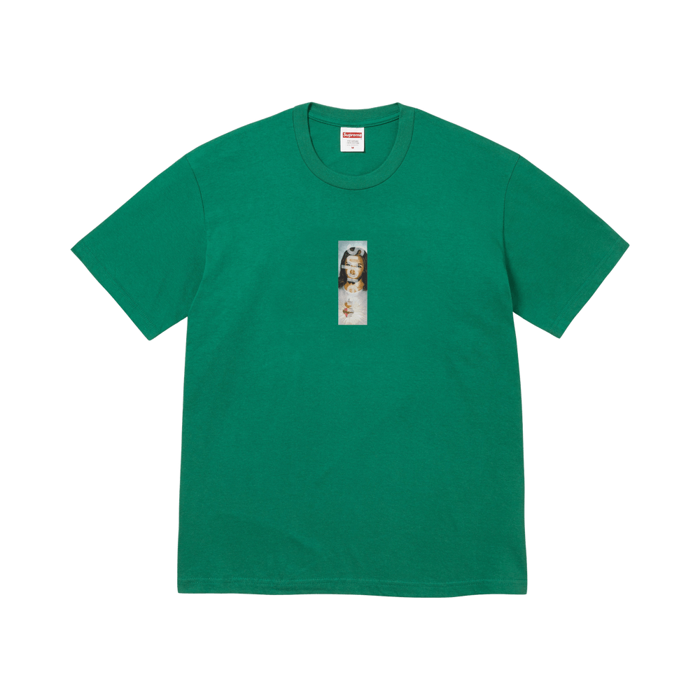 Supreme Prayer Card Box Logo Tee «Light Pine»
