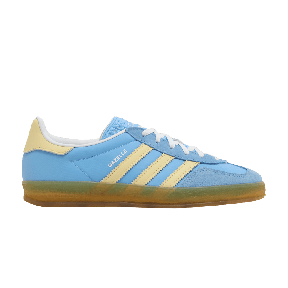 adidas Gazelle Indoor Semi Blue Burst Almost Yellow (Femme)