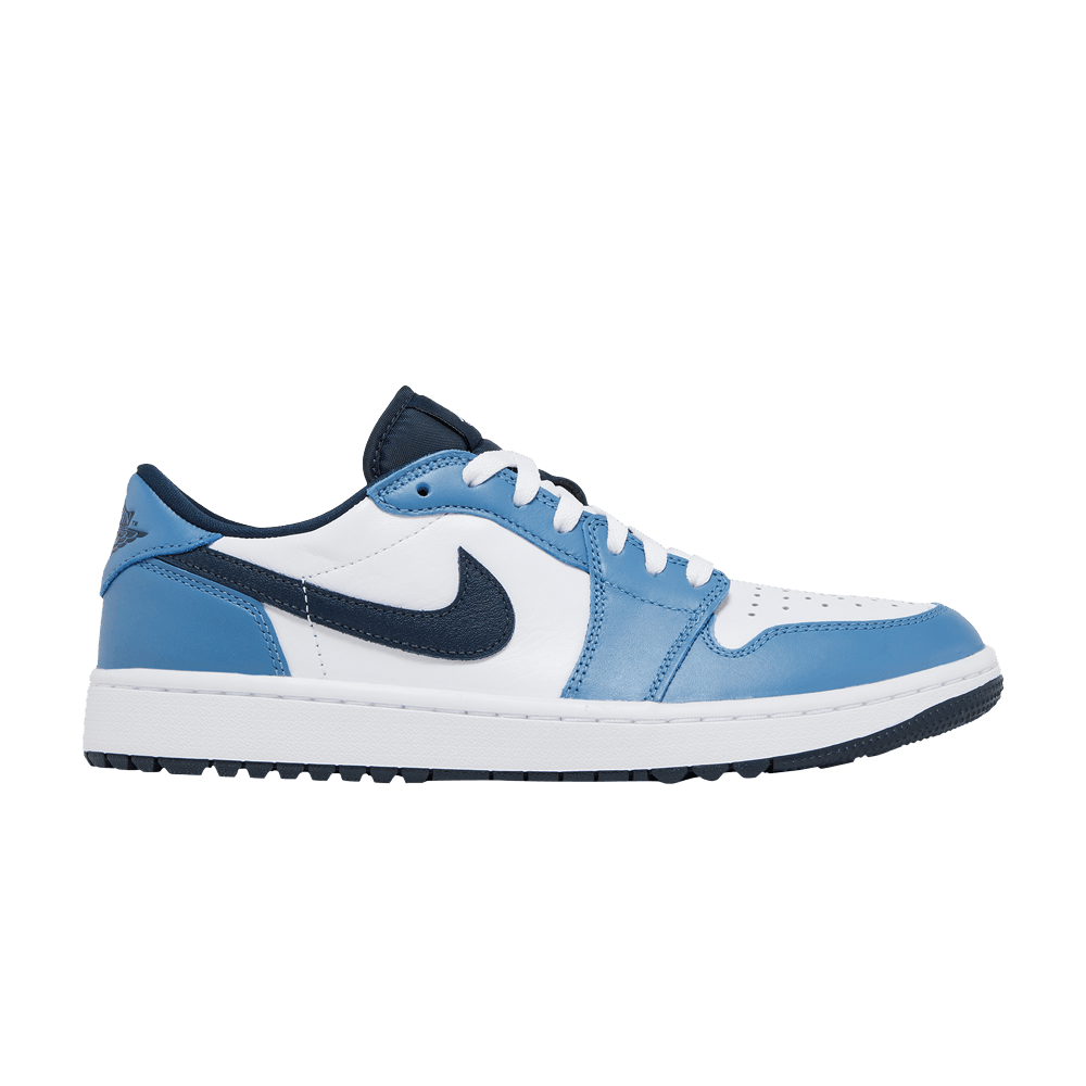 Jordan 1 Low Golf Blanc Tempête égéenne