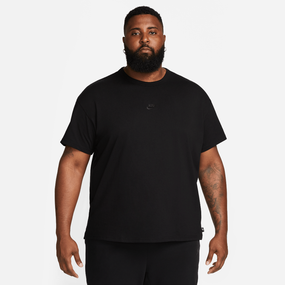 T-shirt Nike Sportswear Premium Essentials pour homme Noir/Noir