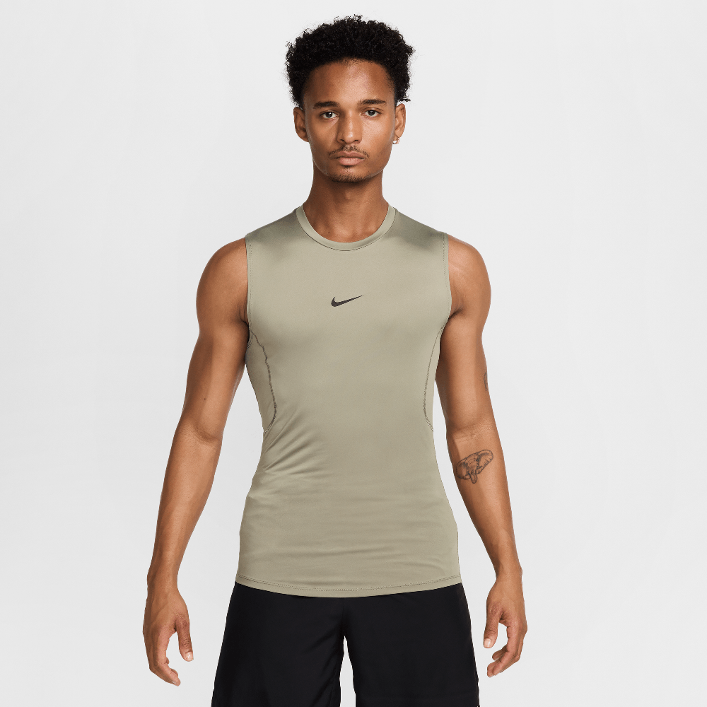 Nike Pro Débardeur de Fitness sans Manches Homme Dri-FIT Light Army/Black