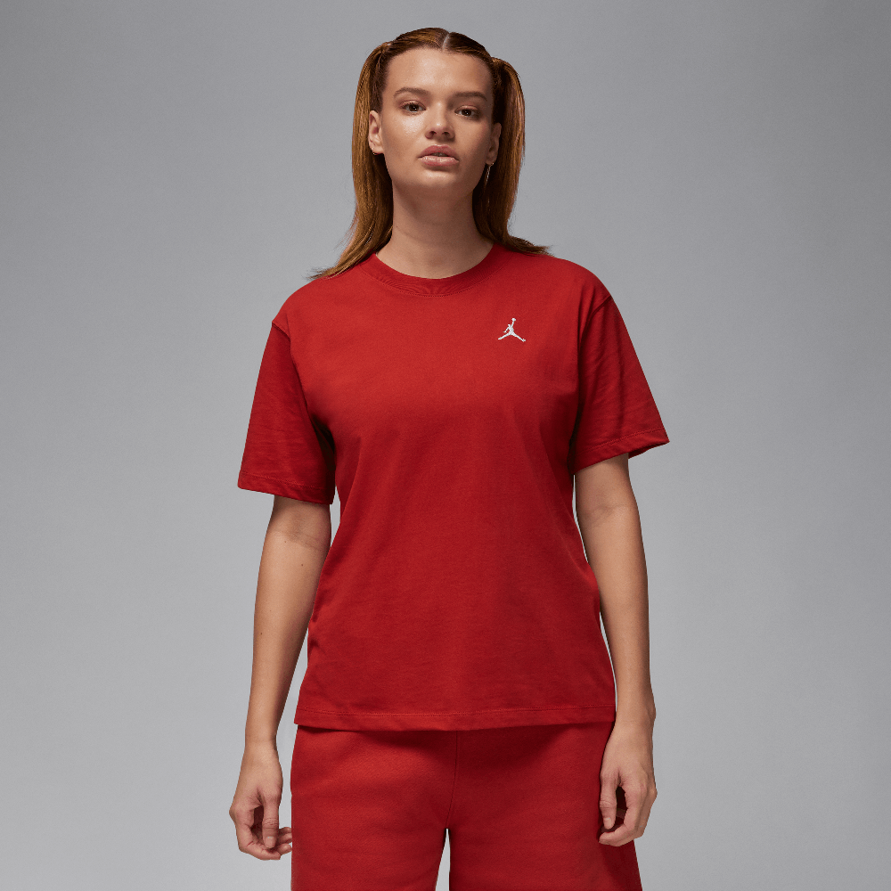 Jordan Essentials Women's Top Dune Red/White