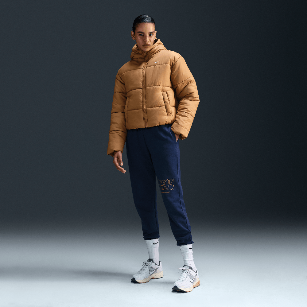Jogging Nike Sportswear Club Fleece mi-taille pour femme Obsidienne