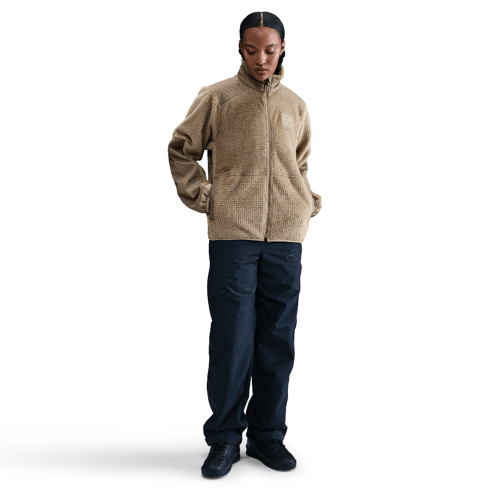 Stussy x Nike Polaire entièrement zippée couleur noisette