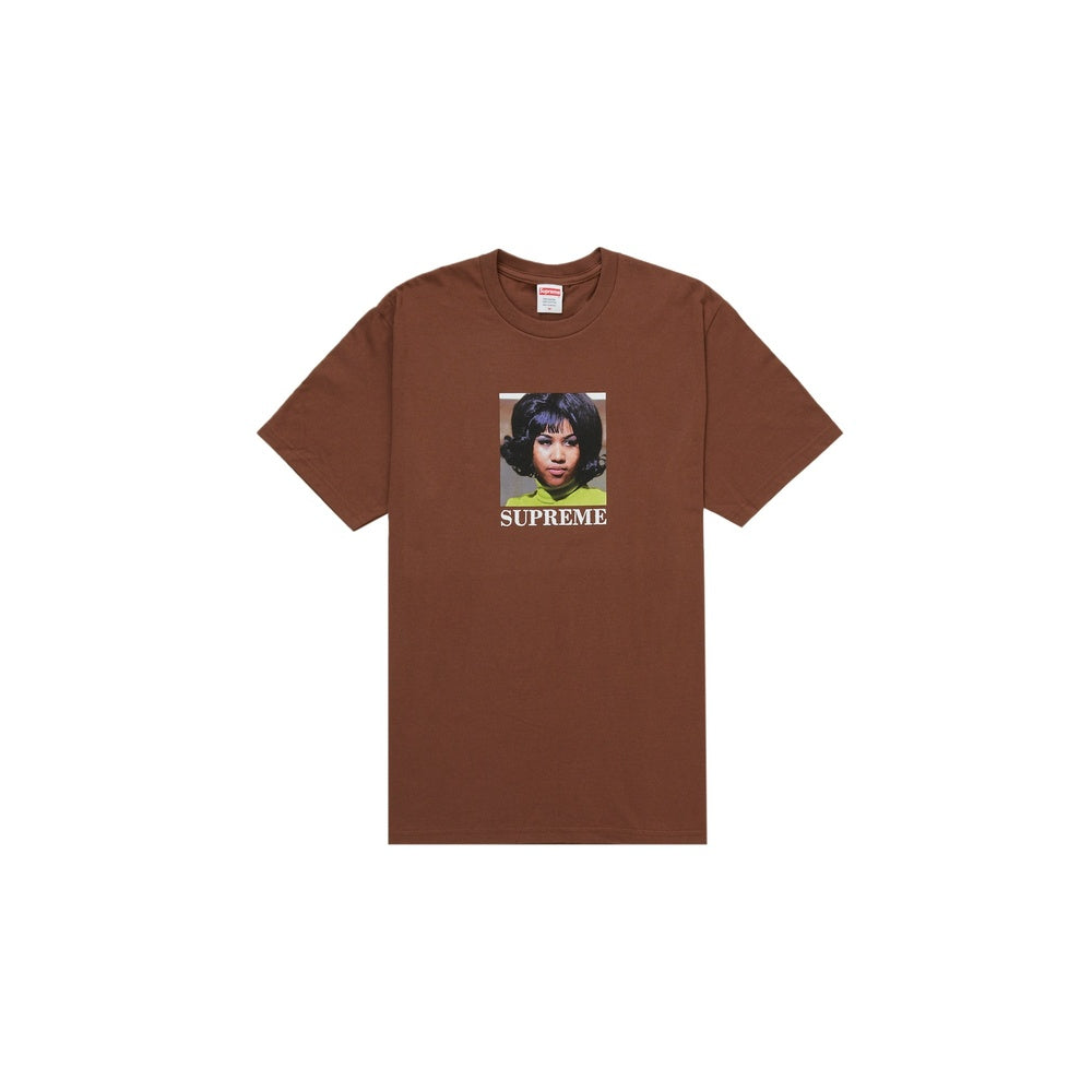 T-shirt Aretha Supreme marron