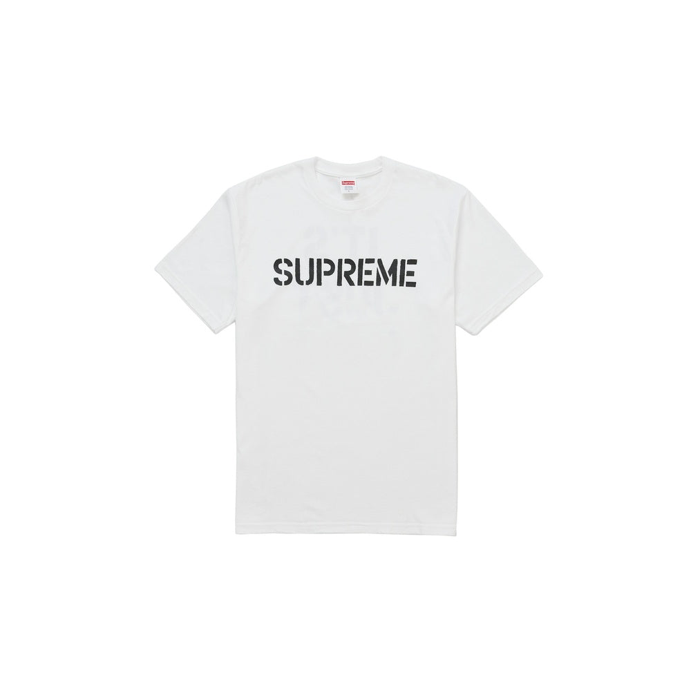 Supreme Hard Tee Blanc