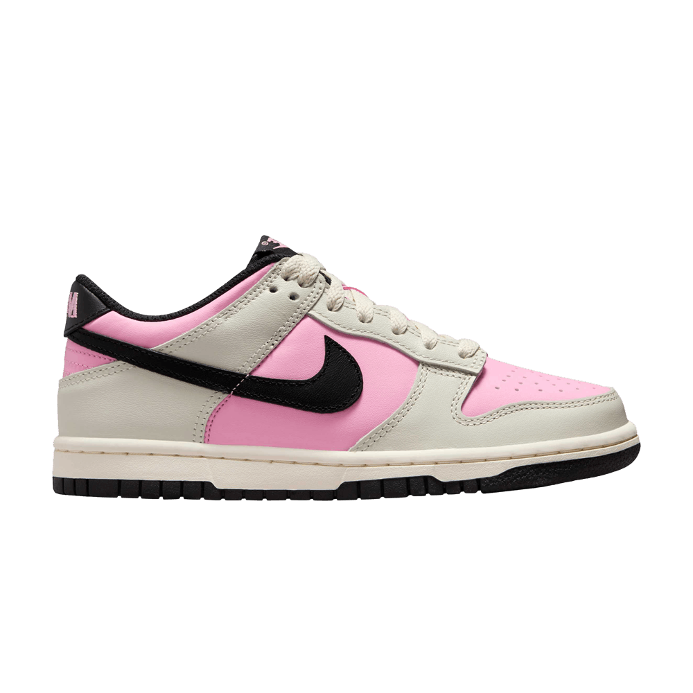 Nike Dunk Low Pink Rise Light Orewood Brown Pale Ivory Black (GS)