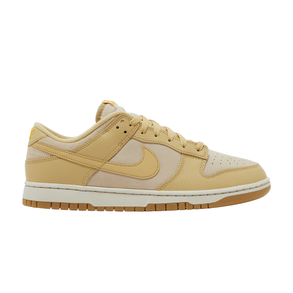Nike Dunk Low Khaki Suede Gomme