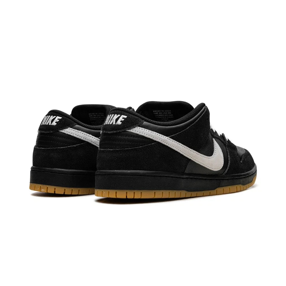 Nike Sb Dunk Low Pro Noir Blanc Gomme