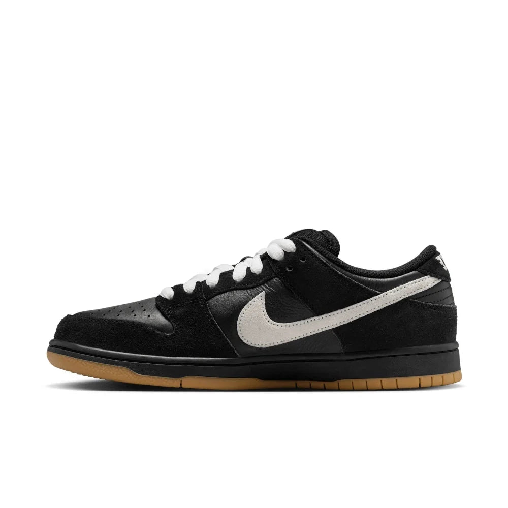 Nike Sb Dunk Low Pro Noir Blanc Gomme