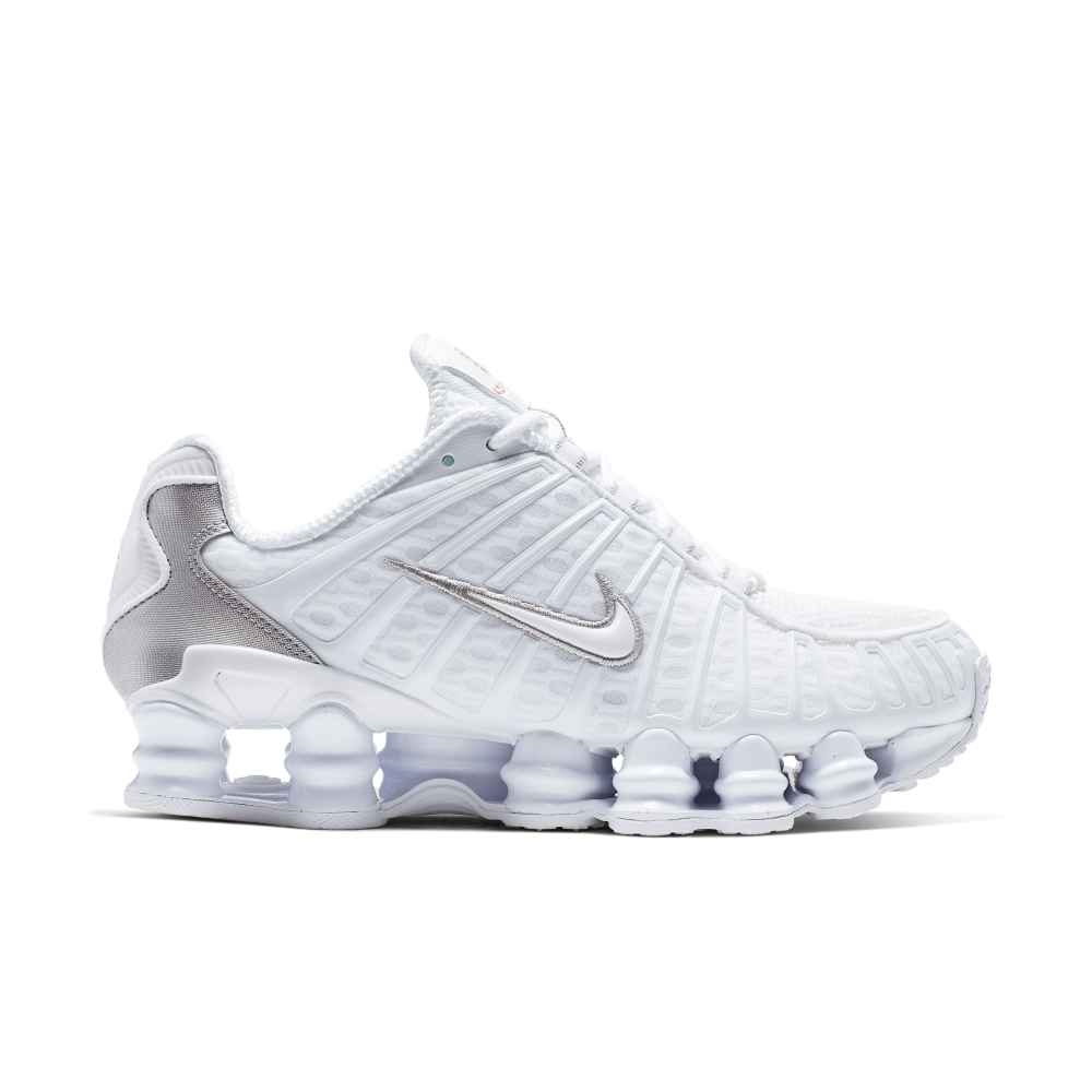 Nike Shox TL Argent Métallisé Orange