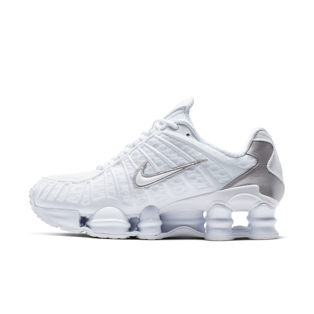 Nike Shox TL Argent Métallisé Orange