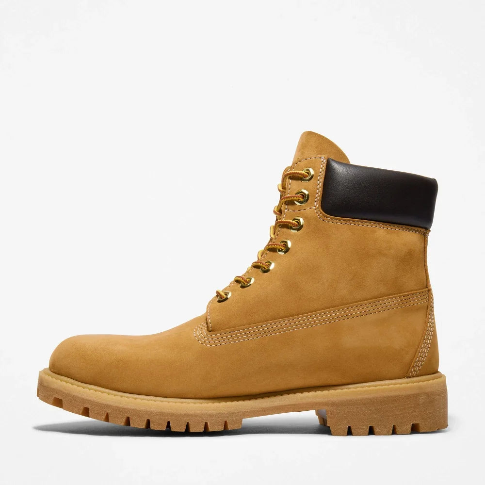 TIMBERLAND PREMIUM 6 INCH LACE UP BOOT BEIGE