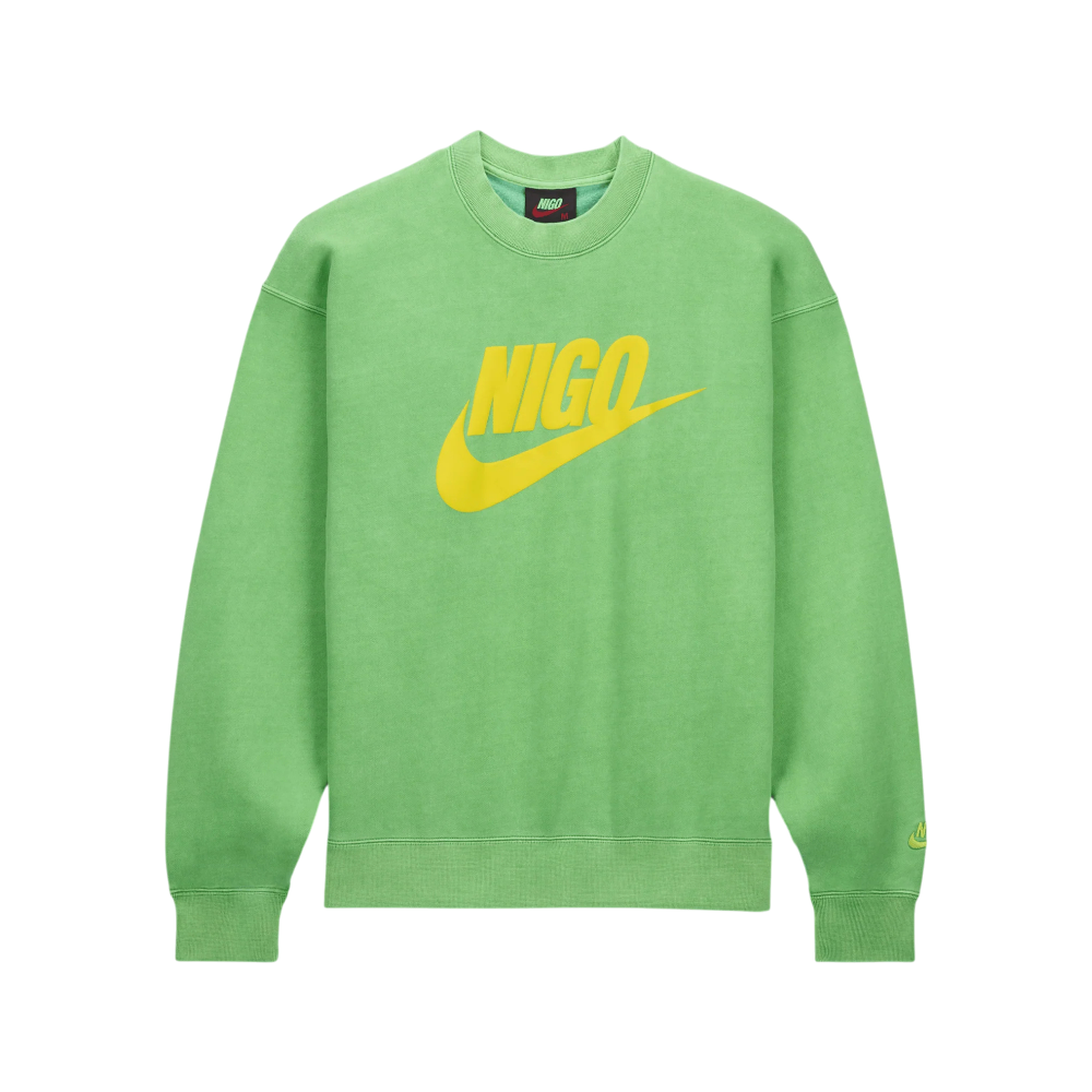 Nike x Nigo NRG Fleece Crew Sweatshirt Green